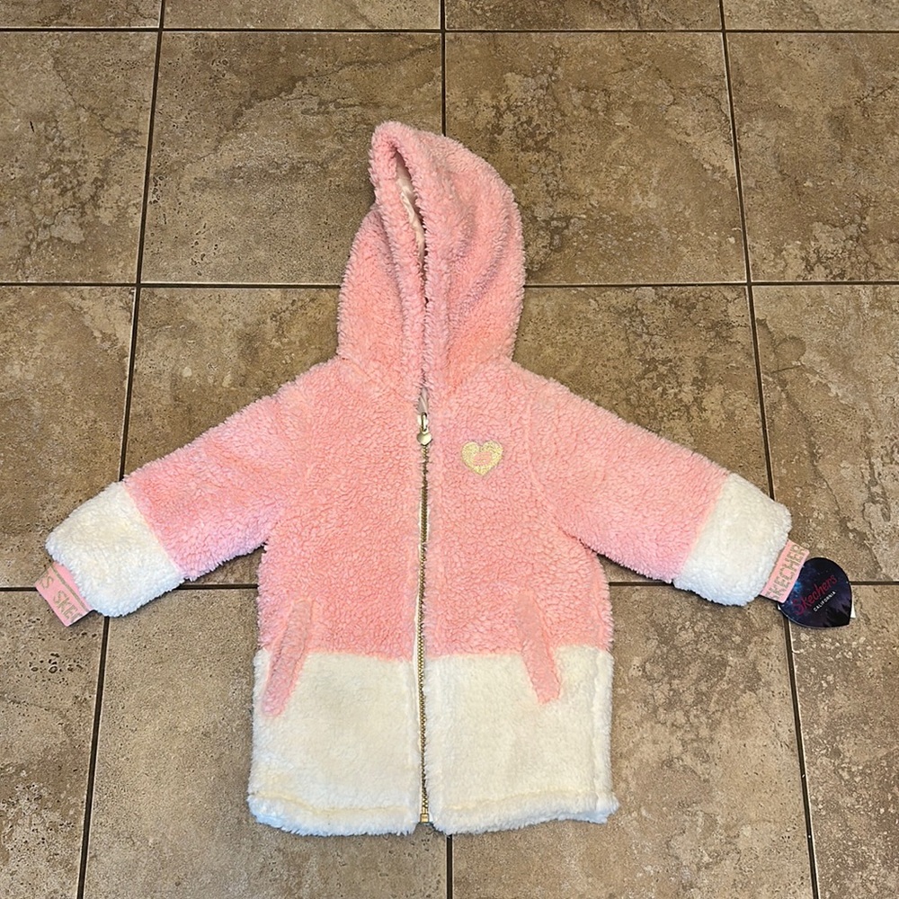 Skechers Kids Sherpa Jacket - Size 3T